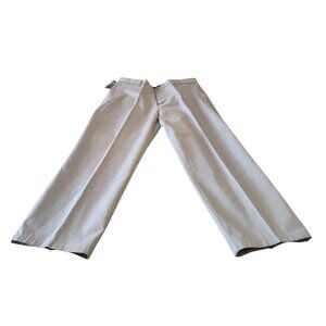 Dockers Men's Signature Khaki Classic Fit Flat Front Beige Pants W38 L29 NWT